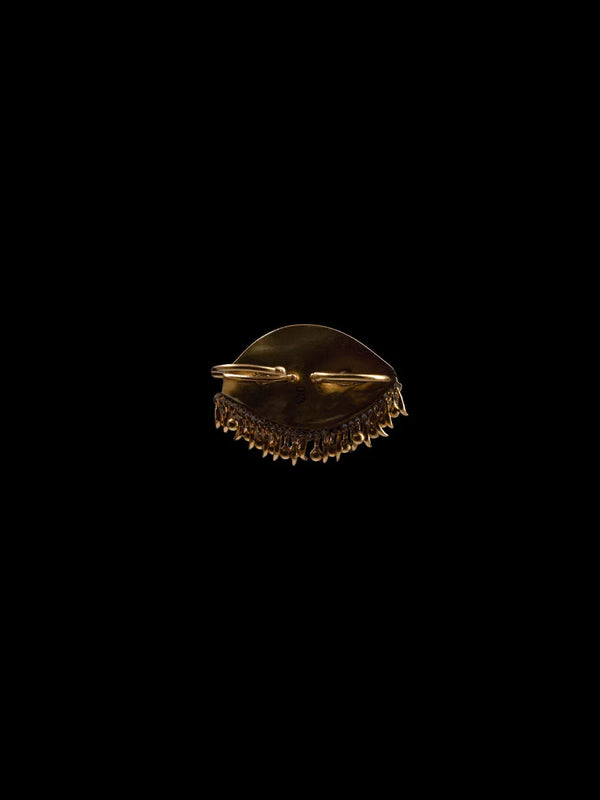Gaze Ring in sterling silver, product photo on black – rings, Bhavya Ramesh