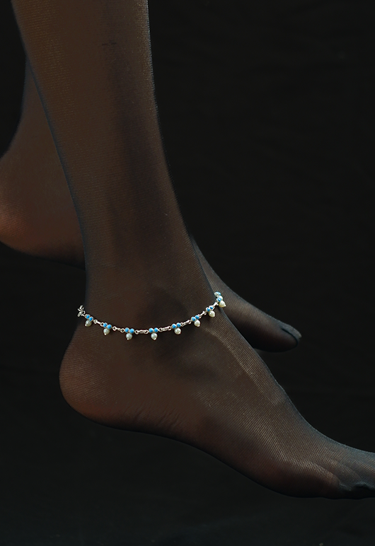 Drops Of Light Anklets