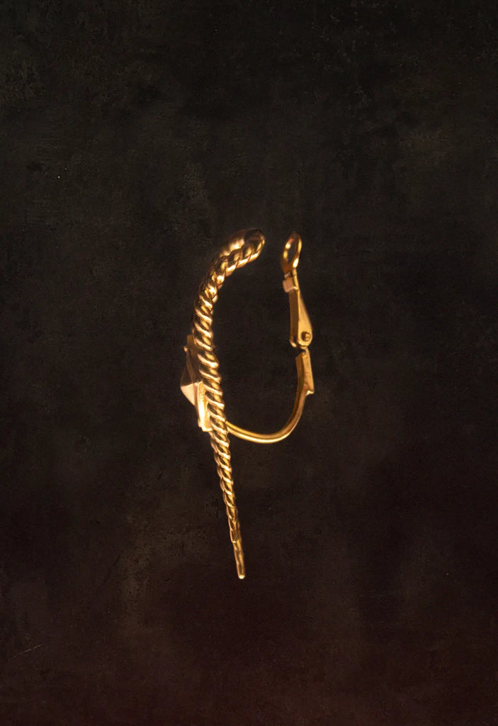 Death Rattle Ear cuff