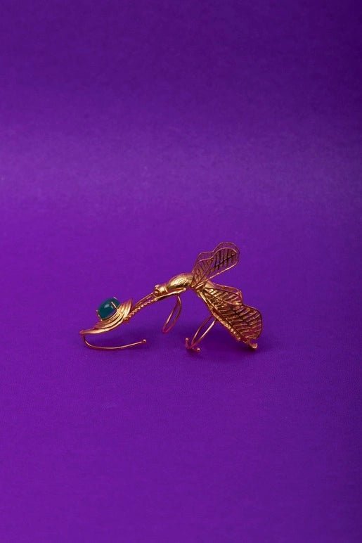 Seductress in sterling silver, product photo on black – rings, Bhavya Ramesh