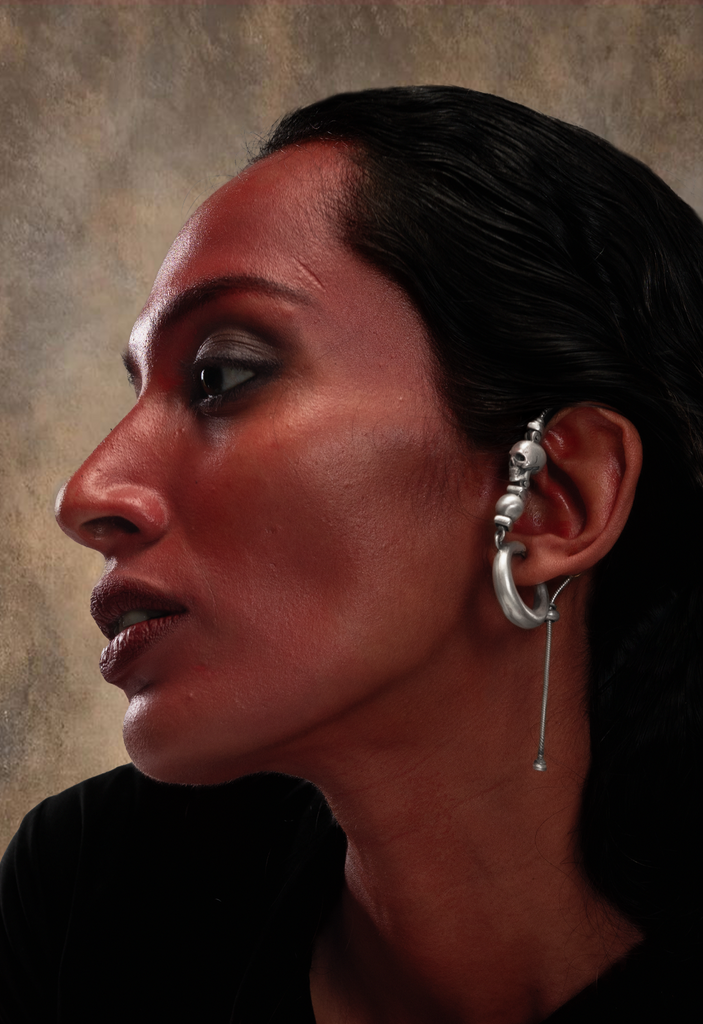 Death dangler Earring
