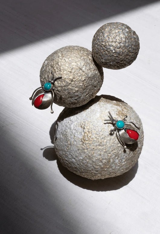 Boucles d'oreilles insectes