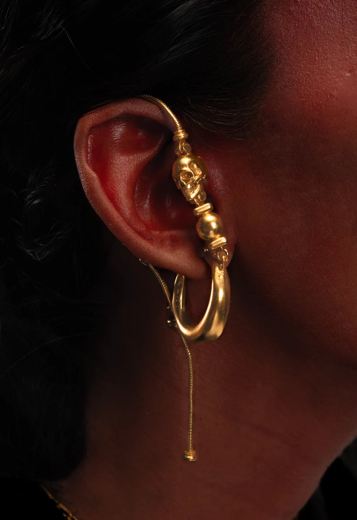 Death dangler Earring