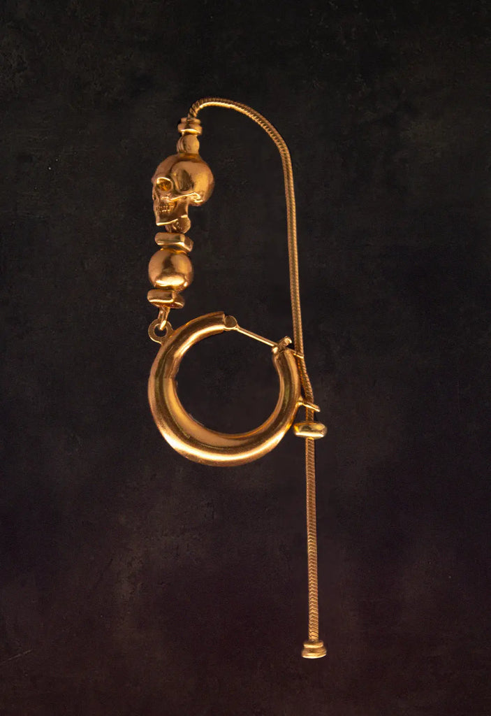 Death dangler Earring