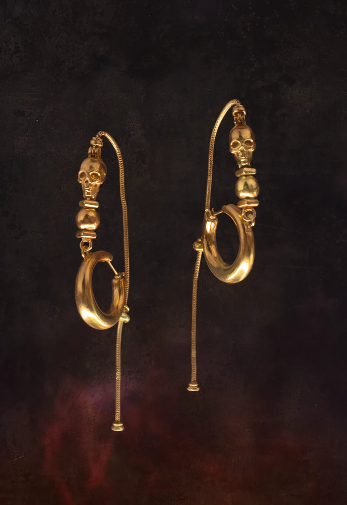Death dangler Earring