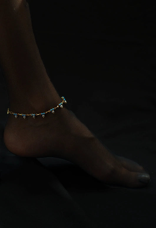 Drops Of Light Anklets