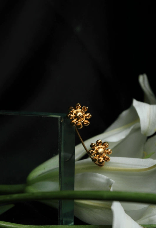 Flower Ear Clip