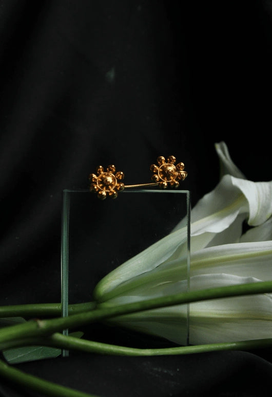 Flower Ear Clip