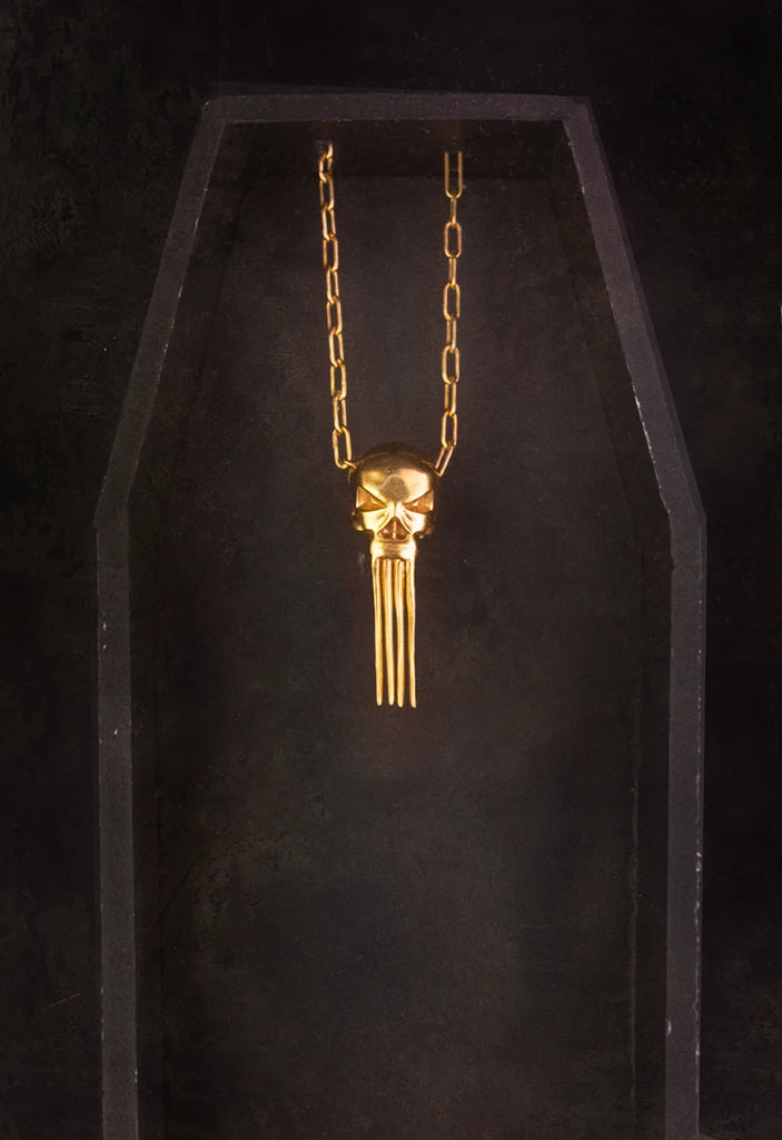 Grim reaper neck piece