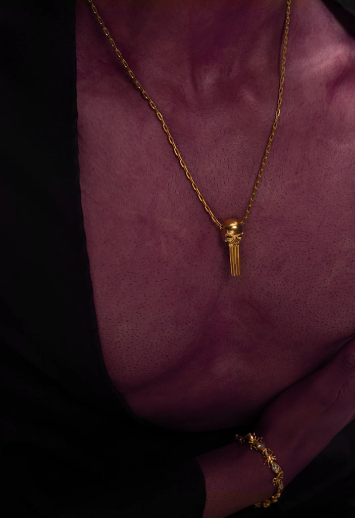 Grim reaper neck piece