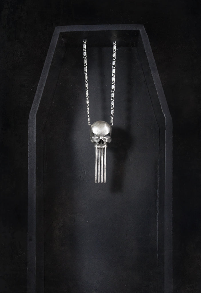 Grim reaper neck piece