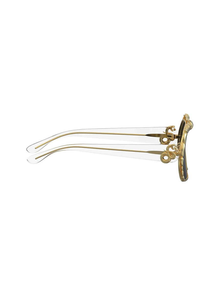 Gustang Sunglasses in 925 sterling silver, product photo on black – sunglasses, Bhavya Ramesh