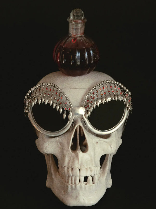 Parda in 925 sterling silver, worn by a model – sunglasses, Bhavya Ramesh