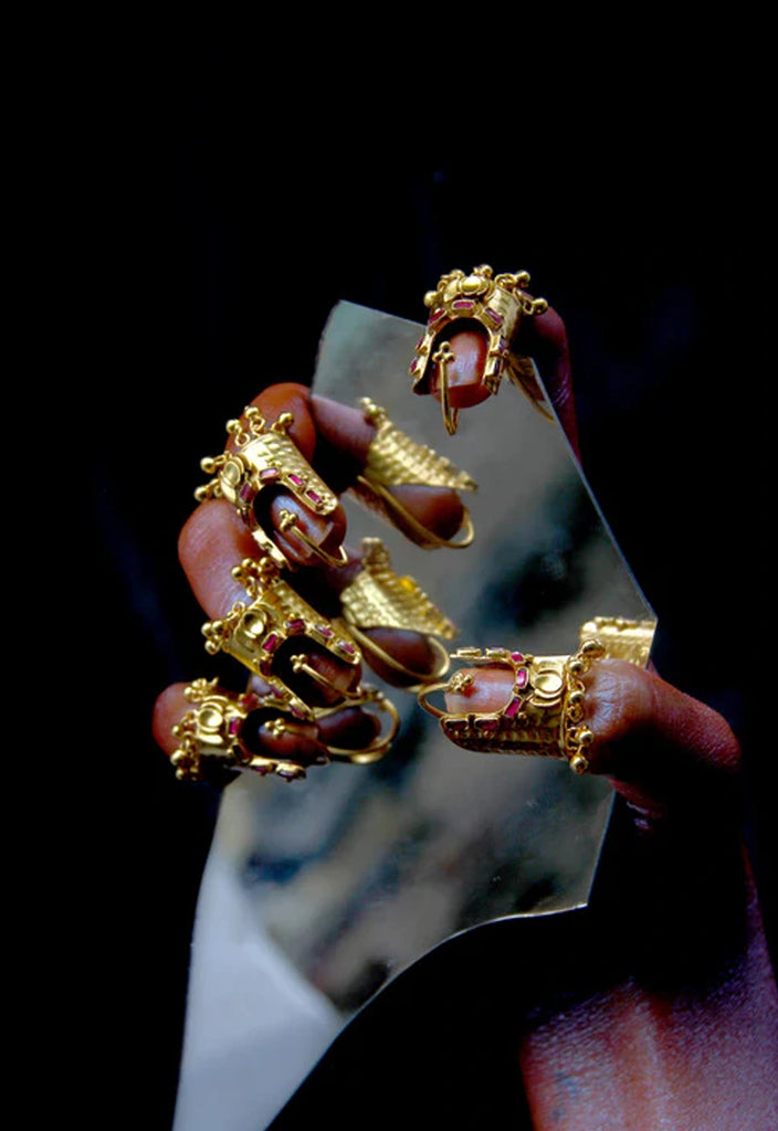 Warrior Princess Nail Rings