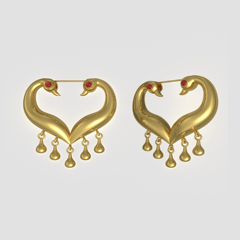 Buy Sterling Silver Earrings Online | Bhavya Ramesh Jewelry – Page 3