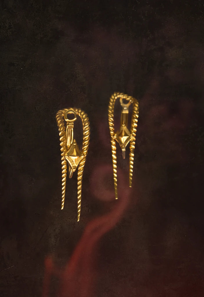 Death Rattle Ear cuff
