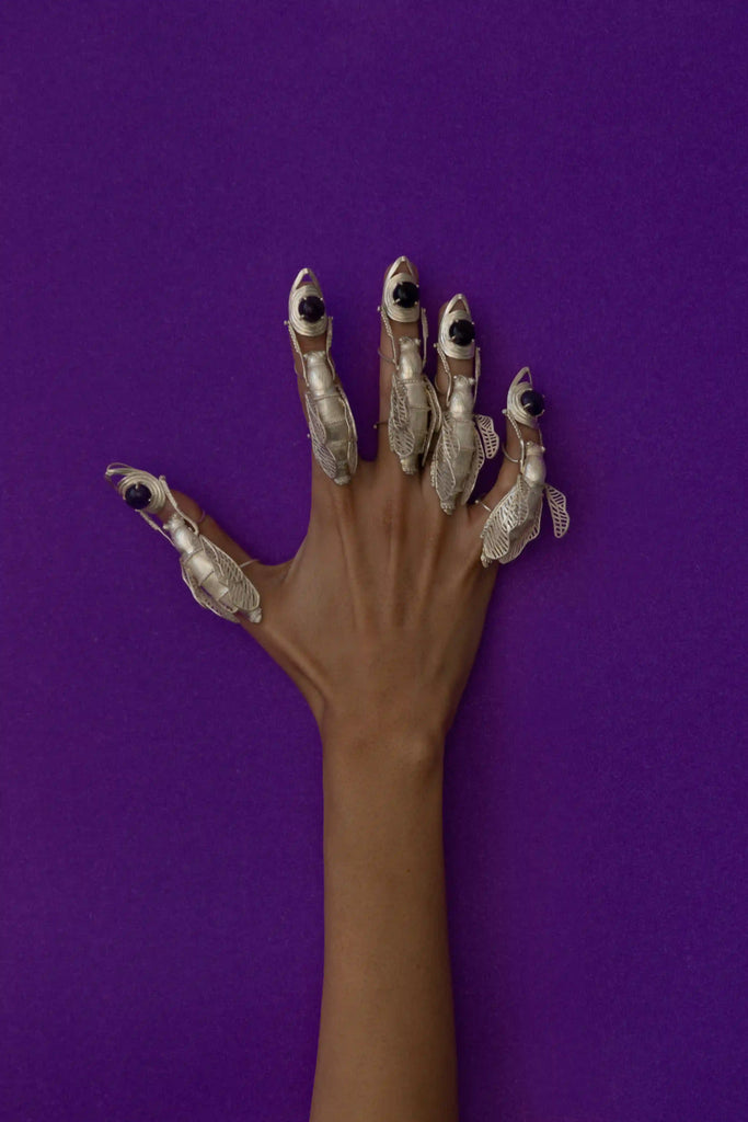 Buy Sterling Silver Rings Online | Bhavya Ramesh Jewelry