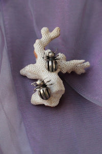 Boucle d'oreille araignée