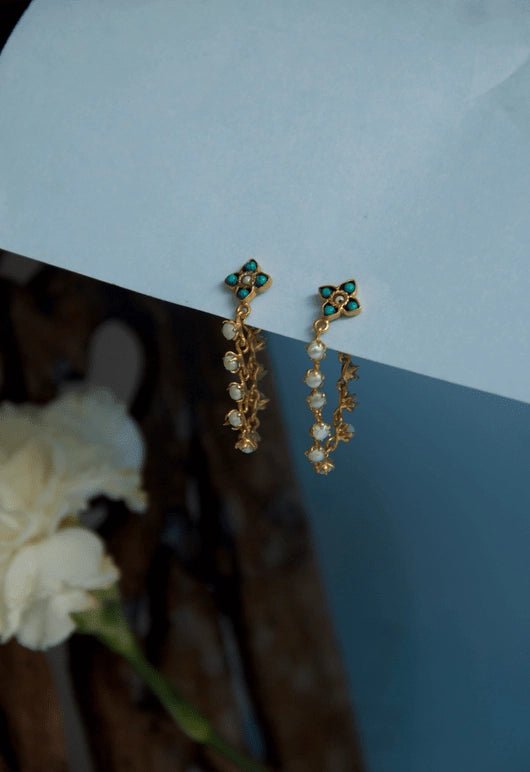 Buy Sterling Silver Earrings Online | Bhavya Ramesh Jewelry