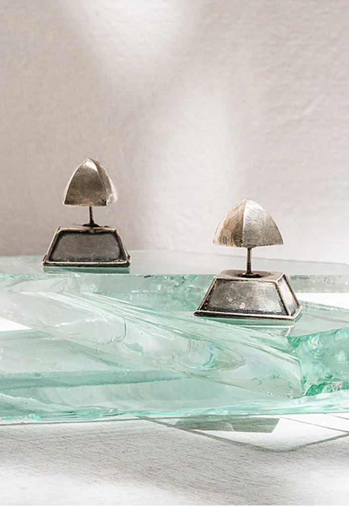 Pyramid Earrings