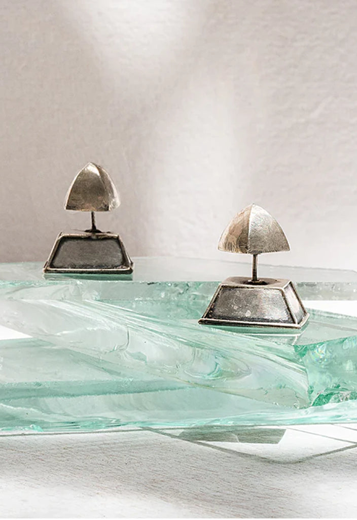 Pyramid Earrings