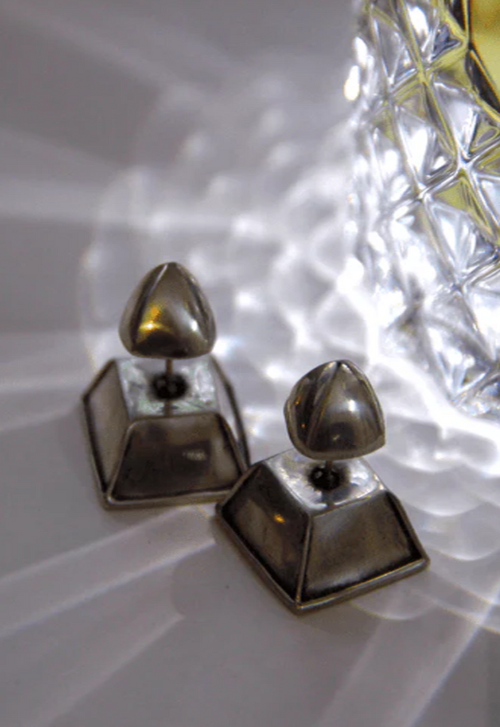 Pyramid Earrings