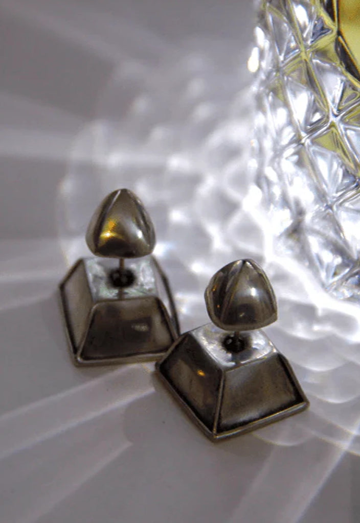 Pyramid Earrings