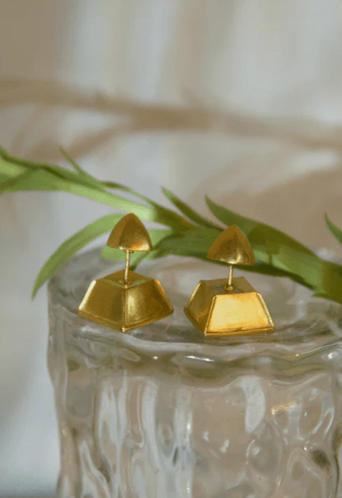 Pyramid Earrings
