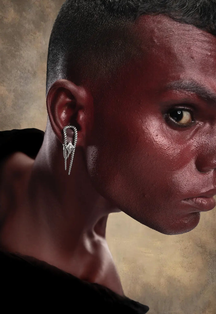 Death Rattle Ear cuff