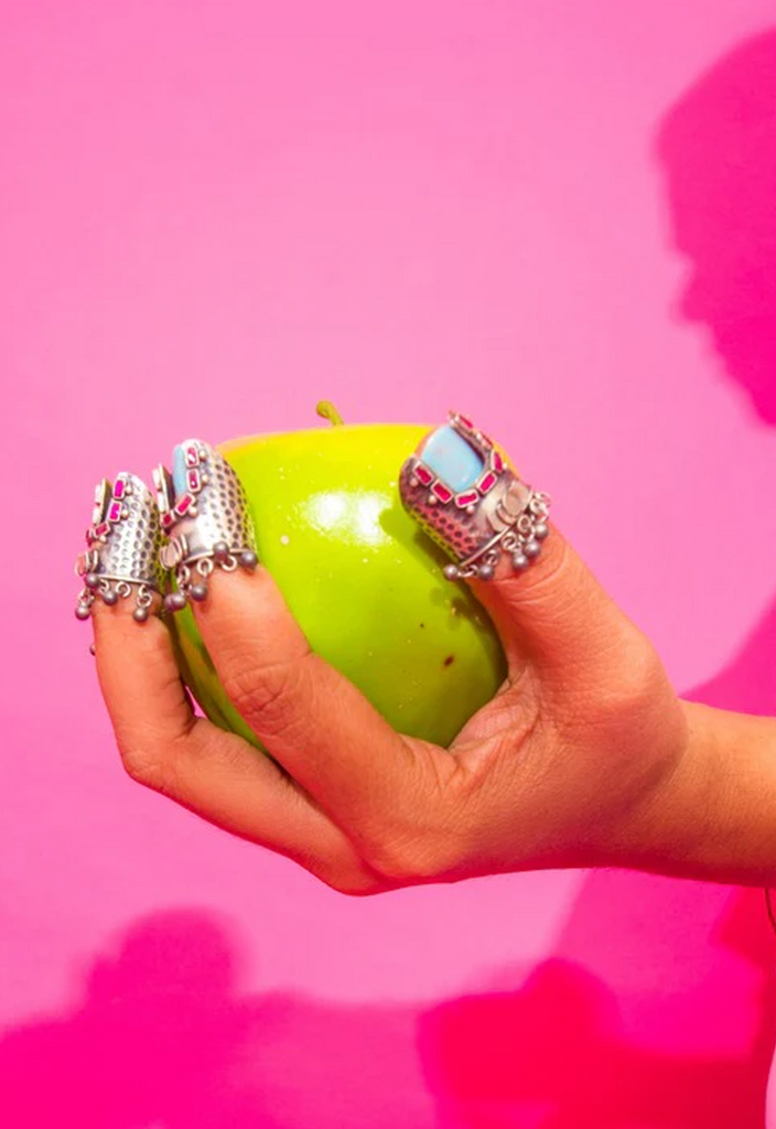 Warrior Princess Nail Rings