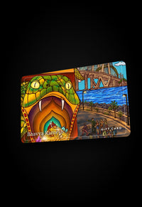 Bhavya Ramesh gift card, tilted view