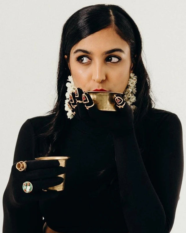 Bhavya Ramesh jewellery, worn