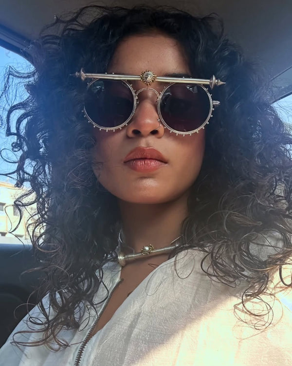 Sadhwi Majumder wearing Bhavya Ramesh