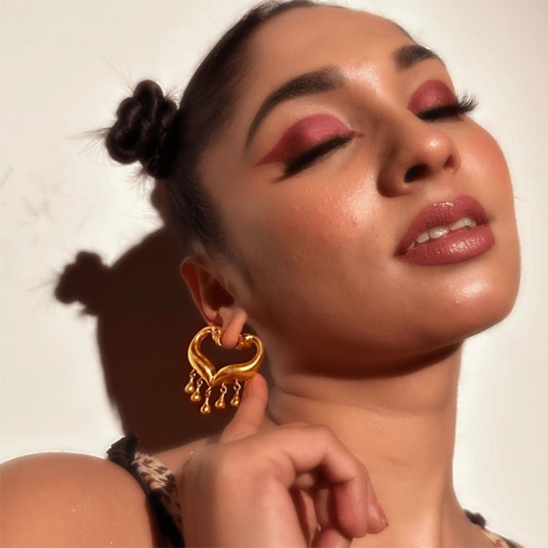 Buy Sterling Silver Earrings Online | Bhavya Ramesh Jewelry