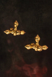 Boucle d'oreille crucifix