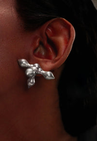 Boucle d'oreille crucifix