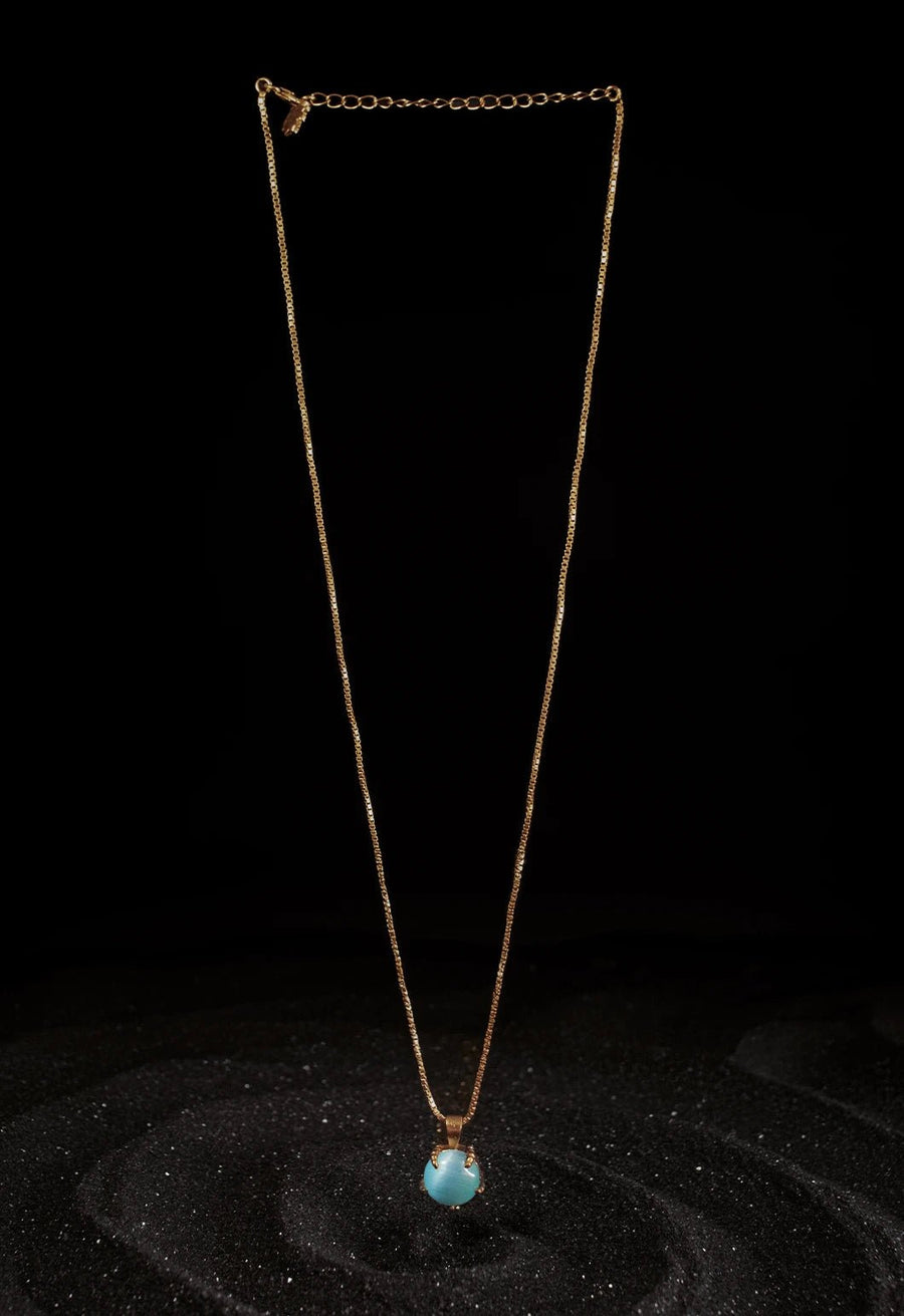 Kalinda Neckpiece in 925 sterling silver, product photo on black – neck pieces, Bhavya Ramesh