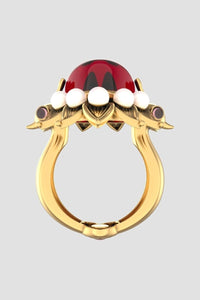 Bague Lovelockée
