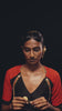 Sundial Earrings in 18-carat gold plating on sterling silver, video of a model wearing it – earrings, Bhavya Ramesh