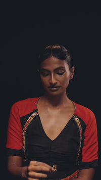 Preen Nose Pin in 18-carat gold plating on sterling silver, video of a model wearing it – nose pin, Bhavya Ramesh