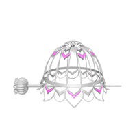Chignons roses Gulaab
