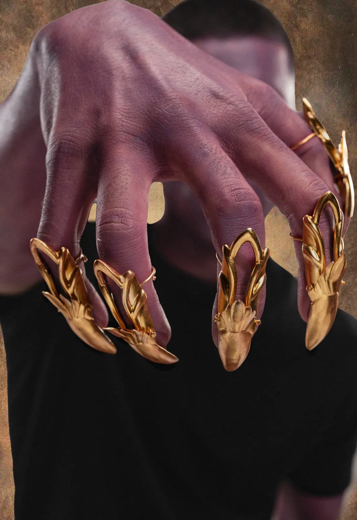 Skin Scraper Nail ring