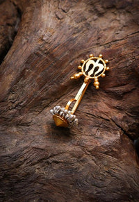 Clip d'oreille Trishul