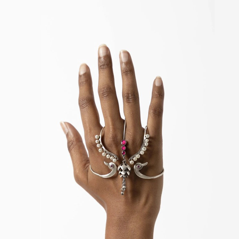Twin Flames Palm Cuff